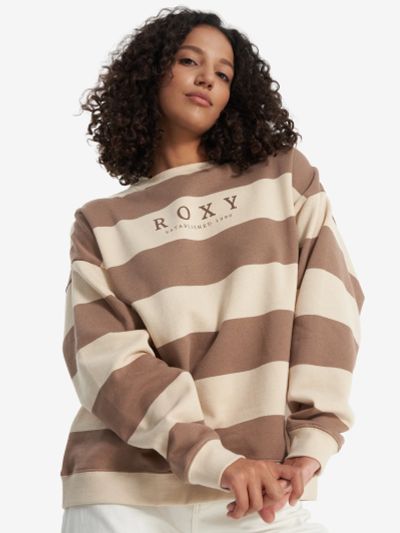 Лот: 25392432. Фото: 1. Свитшот женский оверсайз Roxy... Другое (спортивная одежда)
