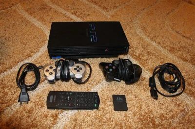 Лот: 786818. Фото: 1. Sony PS 2 чипованая. Игровые приставки, консоли