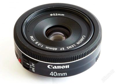 Лот: 2964894. Фото: 1. Canon EF 40mm f/2.8 STM. Объективы