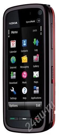Лот: 185906. Фото: 1. Nokia 5800 XpressMusic red Оригенал... Смартфоны