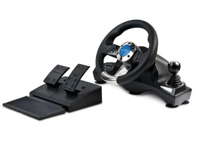 Лот: 4285180. Фото: 1. Руль Oklick W-3 Sportline. Рули, джойстики