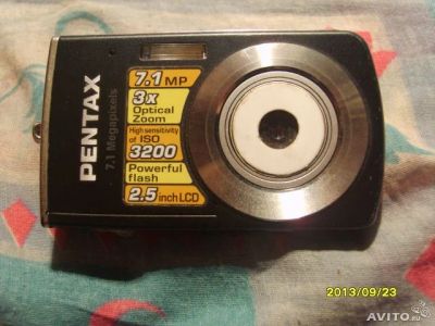 Лот: 3312576. Фото: 1. Pentax optio m30. Цифровые компактные