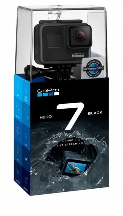 Лот: 12699780. Фото: 1. GoPro Hero 7 Black Edition видеокамера... Экшн камеры