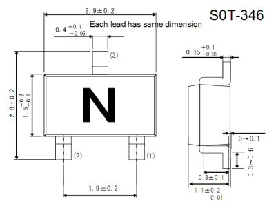 Лот: 17598785. Фото: 1. Диод DAN202K (Switching Diode... Диоды и тиристоры