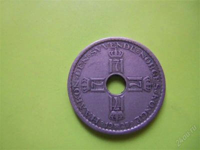 Лот: 2573622. Фото: 1. 1 крона 1925 г. Норвегия. Европа