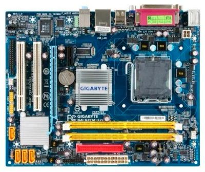Лот: 173138. Фото: 1. GigaByte GA-G31M-S2L. Материнские платы