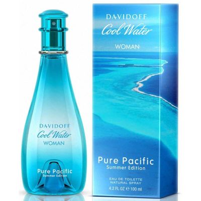 Лот: 6058952. Фото: 1. Cool Water Pure Pacific for Her... Женская парфюмерия