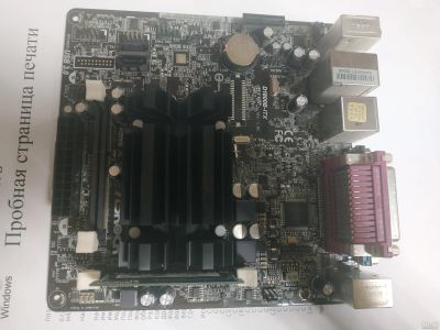 Лот: 16716527. Фото: 1. Материнская плата AsRock D1800B-ITX. Материнские платы