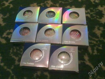 Лот: 370695. Фото: 1. Тени "запеченные" Star Galaxy... Уход за лицом 