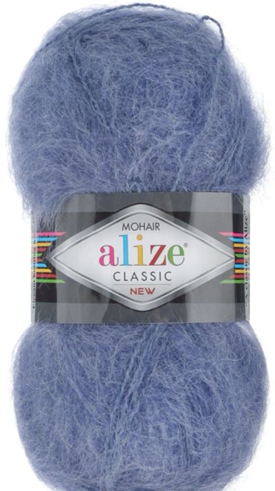 Лот: 12677260. Фото: 1. Alize Mohair classic NEW 411. Ткани, нитки, пряжа