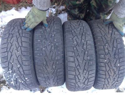 Лот: 10591137. Фото: 1. Nokian Hakkapeliitta 7, 195/55... Шины