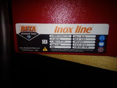 Лот: 10224835. Фото: 1. Плиткорез Электрический inox line... Электроинструмент