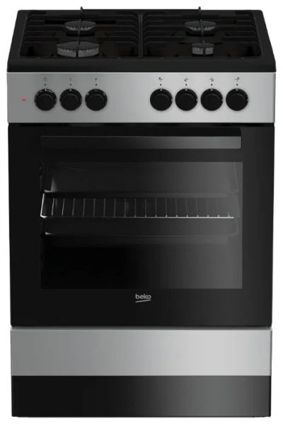 Лот: 14364561. Фото: 1. Газовая плита BEKO FSM62120DS. Плиты, духовые шкафы, варочные поверхности