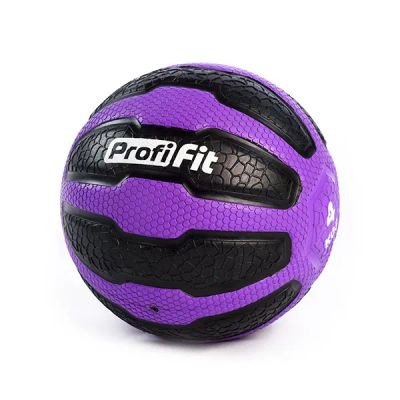 Лот: 22371687. Фото: 1. Медбол Profi-Fit 4 кг. Фитнес, аэробика и гимнастика