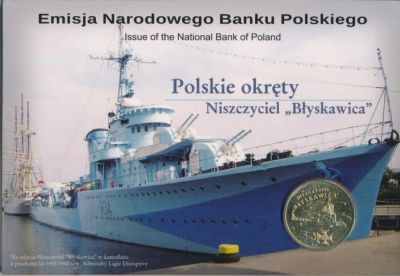 Лот: 5881970. Фото: 1. Польша 2012 2 злотых военные корабли... Европа