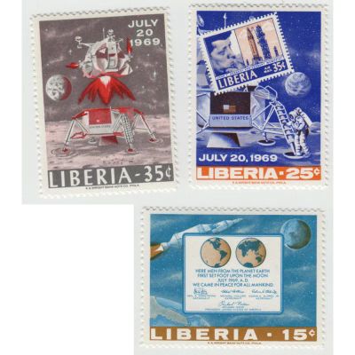 Лот: 24846305. Фото: 1. Аполлон 11. 1969 г. Марки