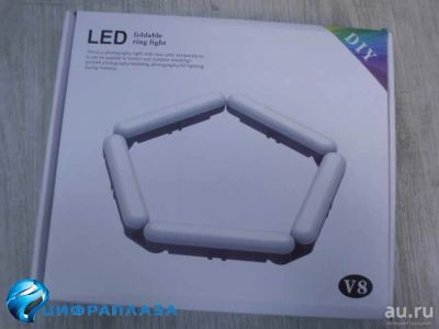 Лот: 18280603. Фото: 1. Селфи лампа кольцевая LED составная... Другое (смартфоны, связь, навигация)