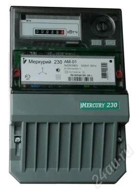 Лот: 1290413. Фото: 1. Счетчик трехфазный Меркурий 230... Счётчики электроэнергии