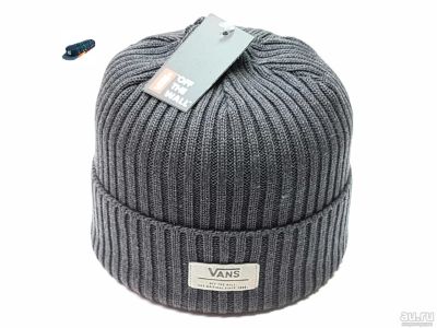 Лот: 18329739. Фото: 1. Шапка Vans off The Wall (серый... Головные уборы