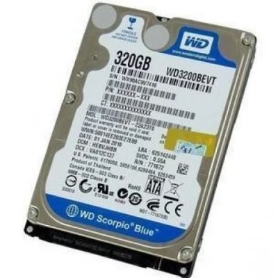 Лот: 5663545. Фото: 1. Жесткий диск Western Digital Scorpio... Жёсткие диски (HDD)