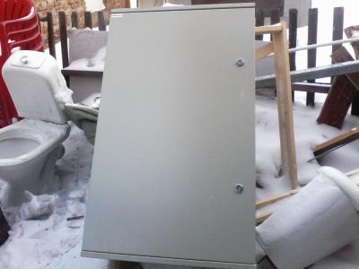 Лот: 8806034. Фото: 1. Шкаф, щиток. Электрошкаф антивандальный... Электрические щиты, боксы, шкафы