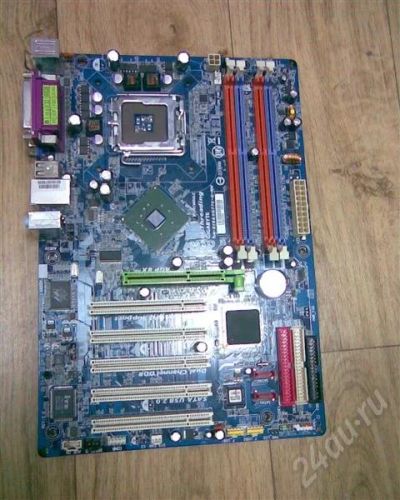 Лот: 720619. Фото: 1. Материнская плата GIGABYTE GA-8I865G775-G... Материнские платы