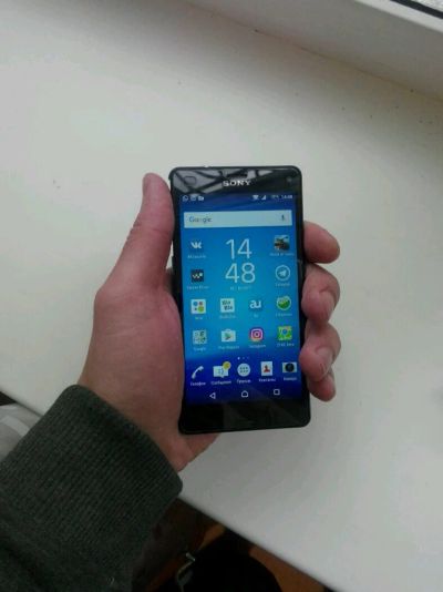 Лот: 8366741. Фото: 1. Sony Xperia Z3 Compact Black Отличное... Смартфоны