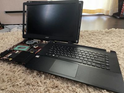 Лот: 23232466. Фото: 1. Корпус ноутбука Acer aspire ES1-521. Клавиатуры для ноутбуков
