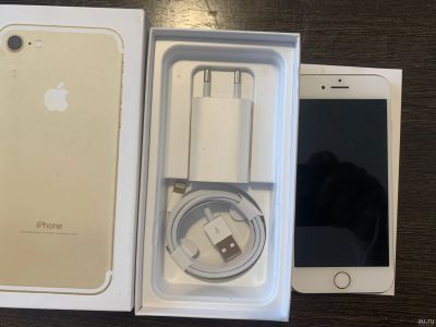 Лот: 15760641. Фото: 1. Iphone 7 32gb gold. Смартфоны