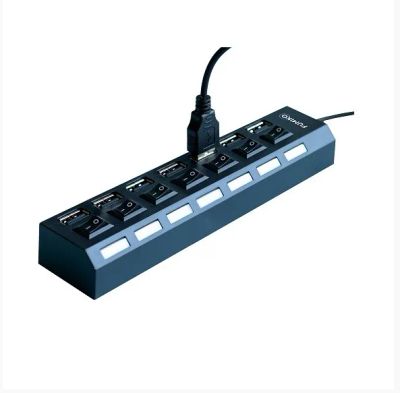 Лот: 24768151. Фото: 1. Хаб USB Fumiko UH02 7 портов с... USB хабы