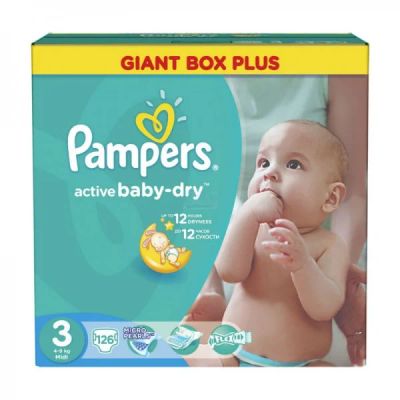 Лот: 6070352. Фото: 1. Подгузники Pampers Active Baby... Детская гигиена