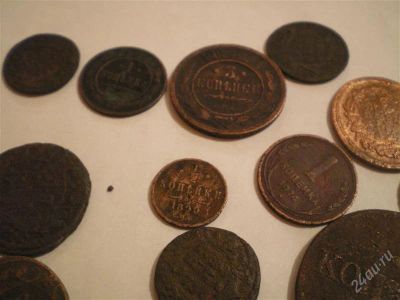 Лот: 825545. Фото: 1. 12 шт царской меди. Россия и СССР 1917-1991 года