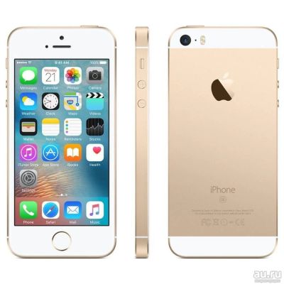 Лот: 13375819. Фото: 1. Apple iPhone SE 32 Gb Gold. Смартфоны