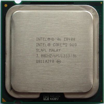 Лот: 12735372. Фото: 1. Intel Core 2 Duo E8400. Процессоры