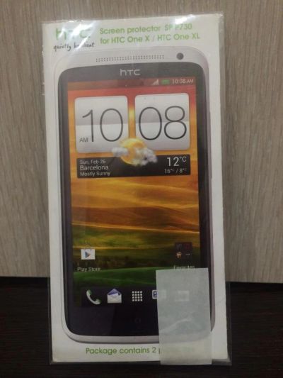 Лот: 6717328. Фото: 1. пленка HTC x/xl. Защитные стёкла, защитные плёнки