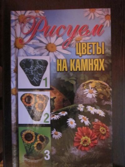 Лот: 3825801. Фото: 1. Рисуем цветы на камнях. Другое (литература, книги)