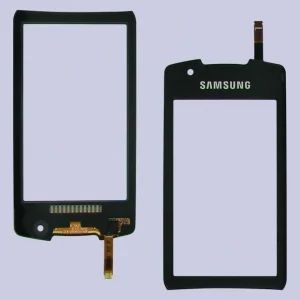 Лот: 3751953. Фото: 1. Тачскрин Samsung S5620 (черный... Дисплеи, дисплейные модули, тачскрины