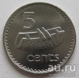 Лот: 13717751. Фото: 1. Фиджи 5 центов 1997. Австралия и Океания