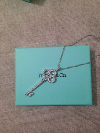 Лот: 8521538. Фото: 1. Подвеска ключик в стиле Tiffany... Кулоны, подвески