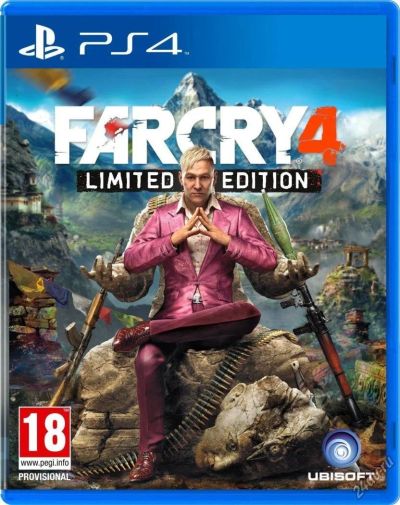 Лот: 5010280. Фото: 1. Far Cry 4 для PS4 Blu-Ray диск. Игры для консолей