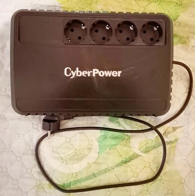 Лот: 23300009. Фото: 1. ИБП cyberpower bu1000e. ИБП, аккумуляторы для ИБП