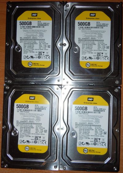 Лот: 19493263. Фото: 1. Western Digital 500ГБ WD5003ABYX... Жёсткие диски (HDD)