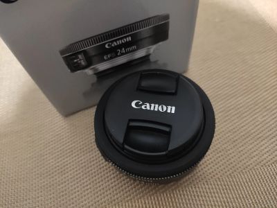 Лот: 19658099. Фото: 1. Объектив Canon EF-S 24mm f/2.8... Объективы