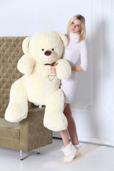 Лот: 9134905. Фото: 1. Плюшевый мишка "I love you" 100см... Подарки на 8 марта