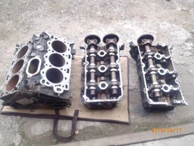 Лот: 7560600. Фото: 1. ГБЦ Mazda Tribute AJ 3.0 V6. Двигатель и элементы двигателя