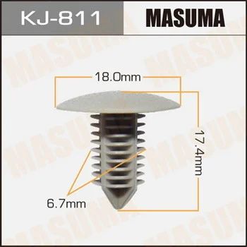 Лот: 11478824. Фото: 1. Клипса крепежная Masuma KJ-811. Кузов