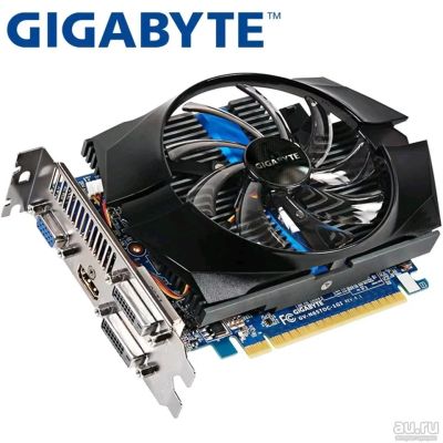 Лот: 15292735. Фото: 1. Видеокарта Gigabyte gtx650 ti... Видеокарты