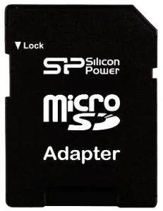 Лот: 4047009. Фото: 1. адаптер-переходник с microsd sp... Карты памяти