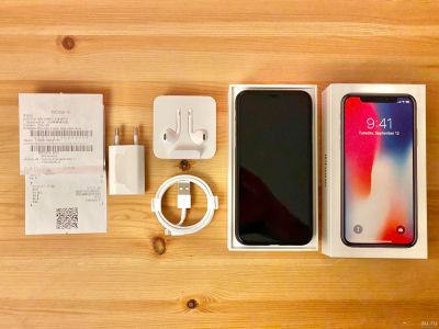 Лот: 15318532. Фото: 1. Apple iPhone X 64GB Space Gray... Смартфоны
