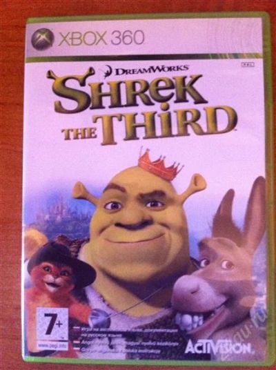 Лот: 1028841. Фото: 1. Shrek the third. Игры для консолей